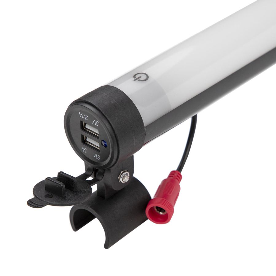 ARB Tent Light 12V LED Lampe mit USB & Zig. Buchse für 25mm