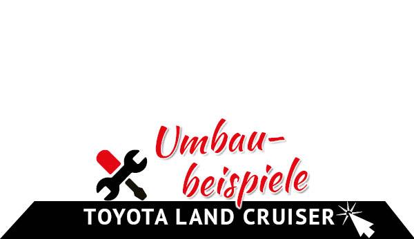 Umbaubeispiel Toyota Land Cruiser mit Taubenreuther Zubehör