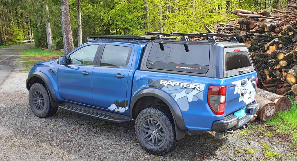 Ford Ranger Raptor nach dem Umbau bei Taubenreuther Österreich
